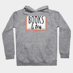 Bookworm books and tea Hoodie